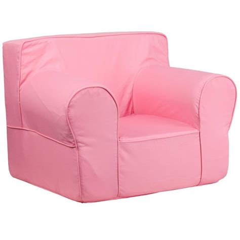 pink oversized chair